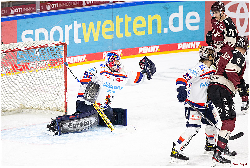 PENNY DEL;  Koelner Haie - Iserlohn Roosters; Koeln, 02.03.2021